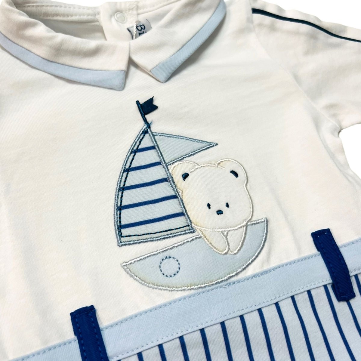 Bidibimbo-Strampler aus 100 % Baumwolle