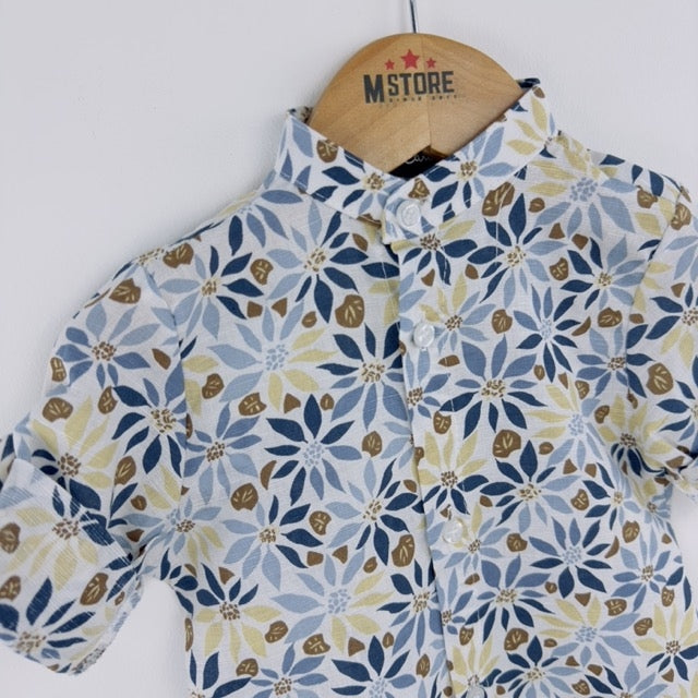 Pierre Cardin Leinenhemd für Neugeborene