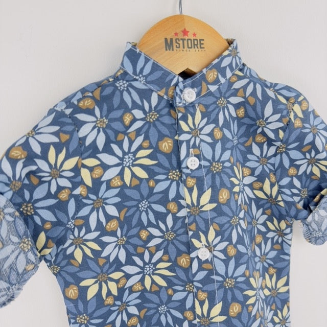 Pierre Cardin Leinenhemd für Neugeborene