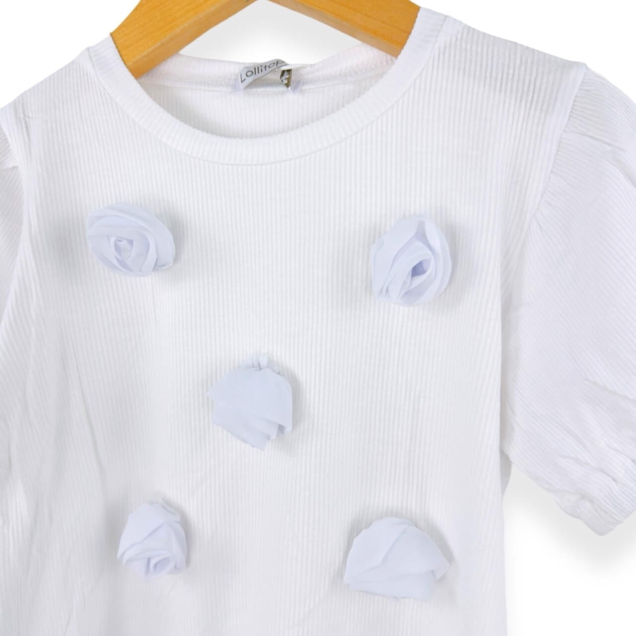 Mädchen-T-Shirt mit Applikationen