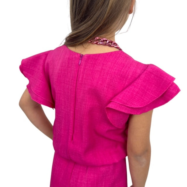 Mädchen-Trainingsanzug mit Halskette