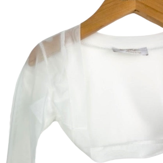Eleganter Mesh-Bolero für kleine Mädchen