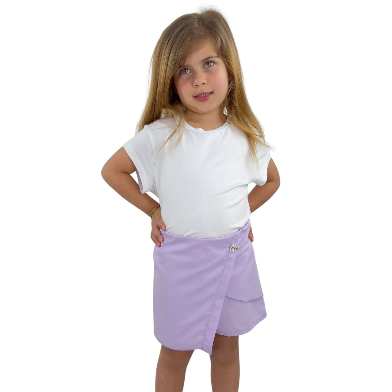 Shorts Fake-Rock für Mädchen