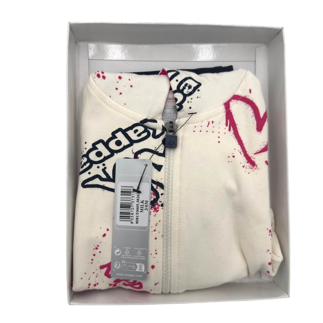 Kappa Baby Mädchen Fleece-Trainingsanzug 3/12 Monate