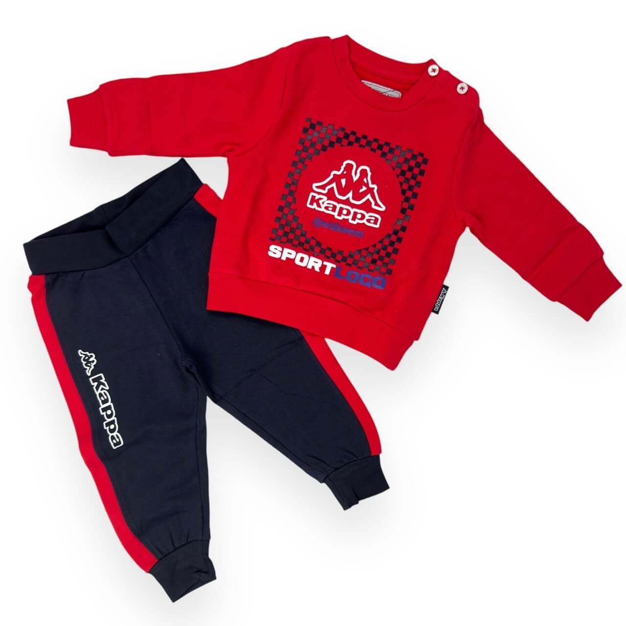 Kappa Neugeborenen-Sweatshirt-Trainingsanzug