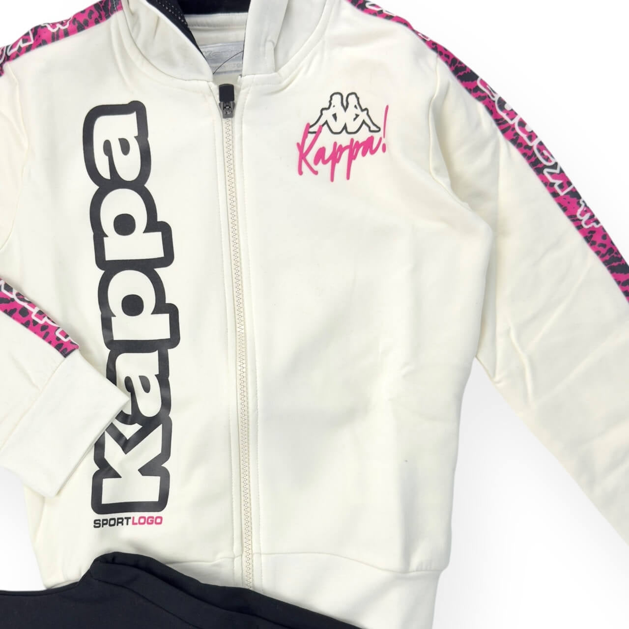 Kappa Mädchen-Sweatshirt-Trainingsanzug