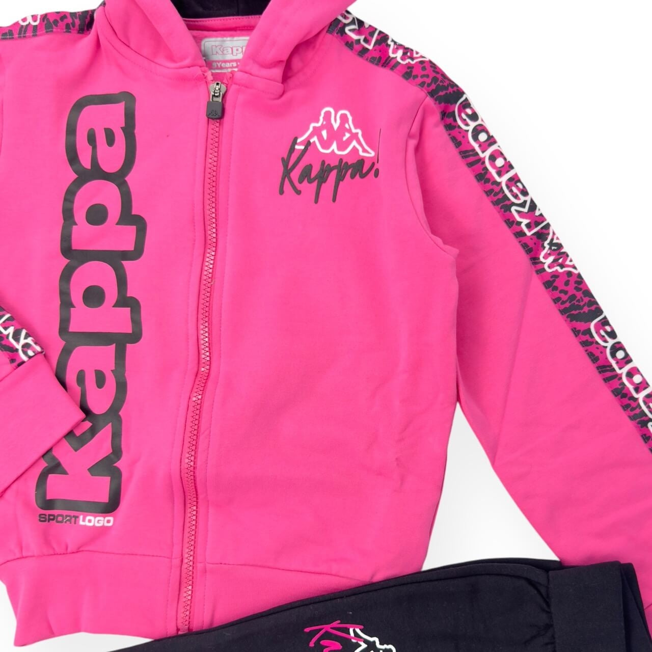 Kappa Mädchen-Sweatshirt-Trainingsanzug