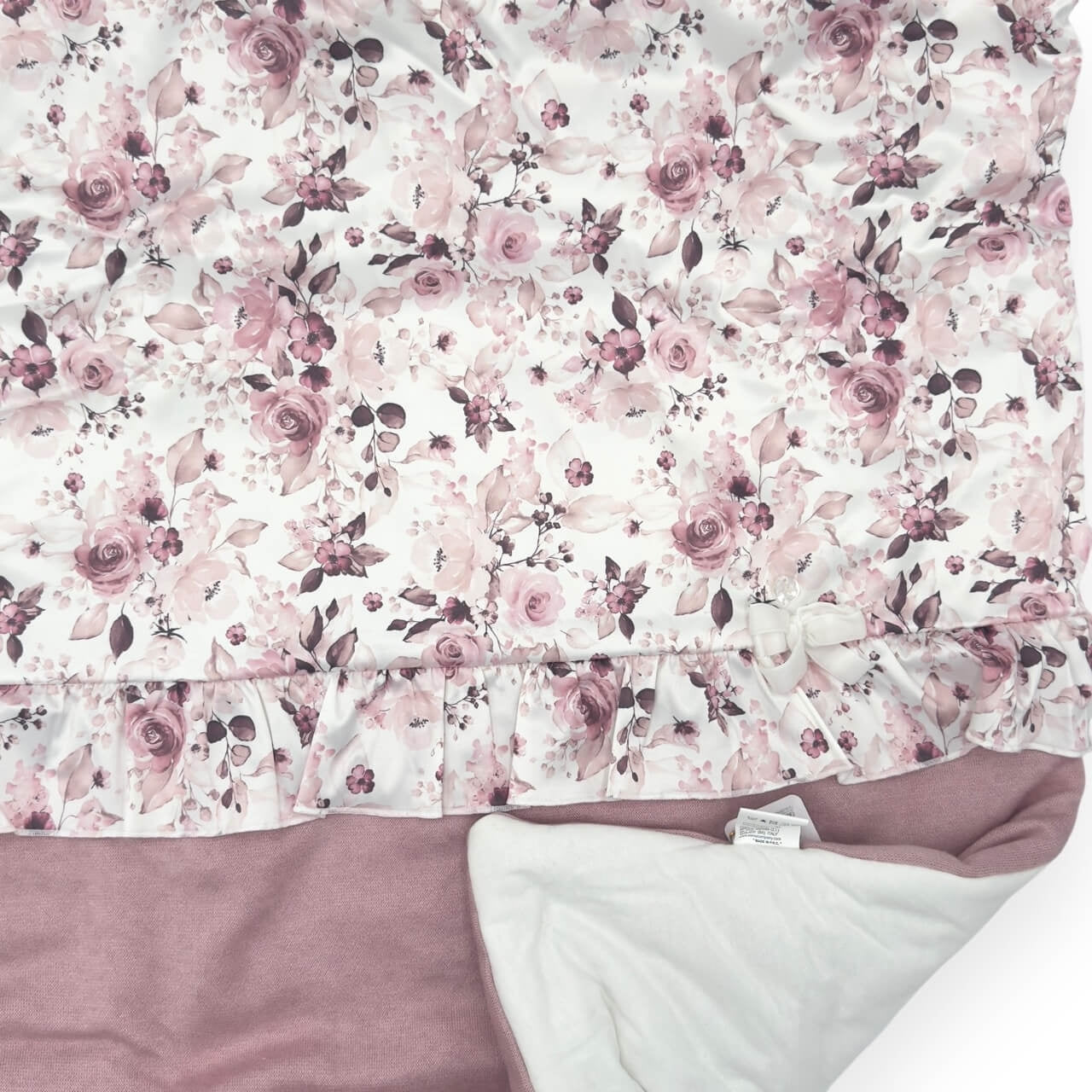 Pastell-Chenille-Decke 75 x 90