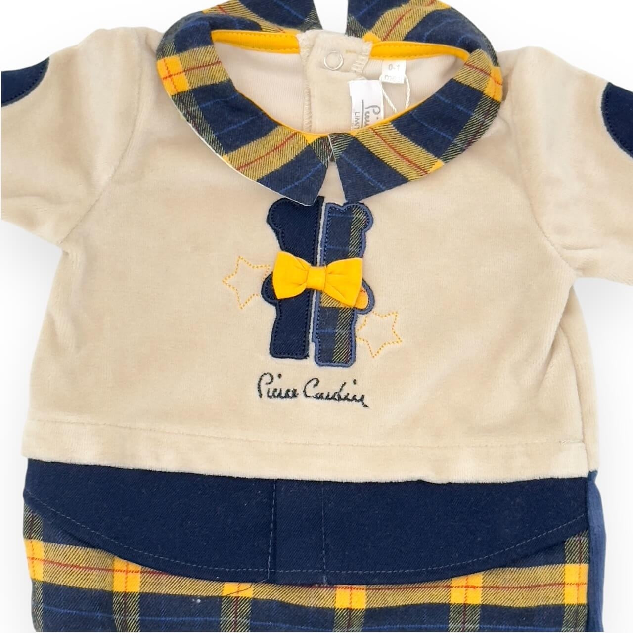 Pierre Cardin Chenille-Strampelanzug in limitierter Auflage