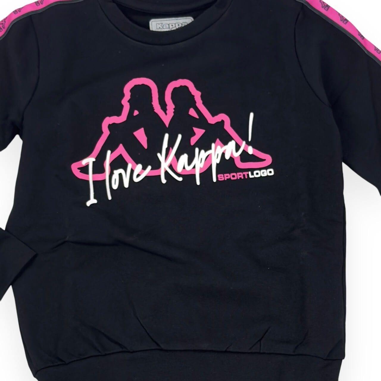 Kappa Mädchen-Sweatshirt-Trainingsanzug