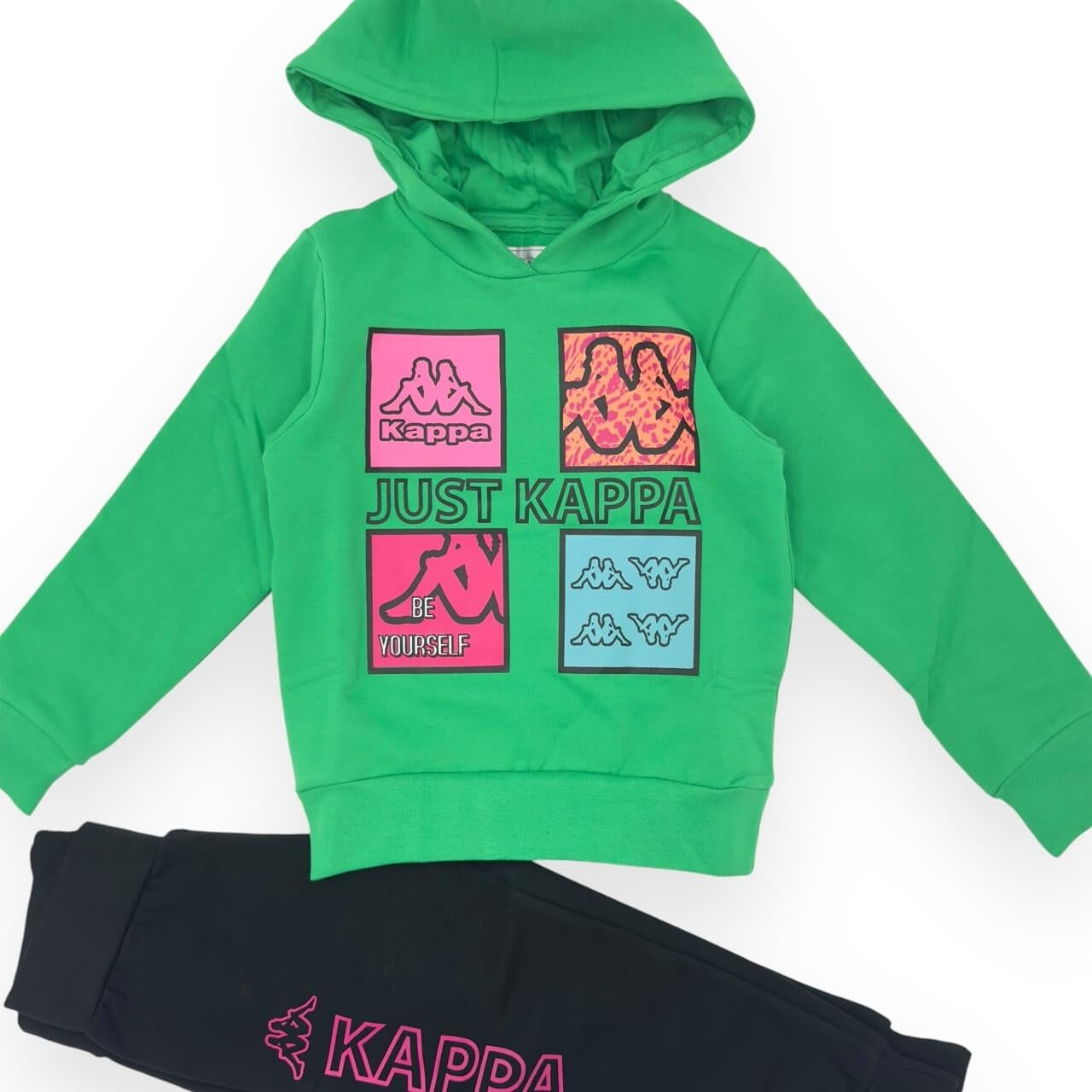 Kappa Mädchen-Sweatshirt-Trainingsanzug