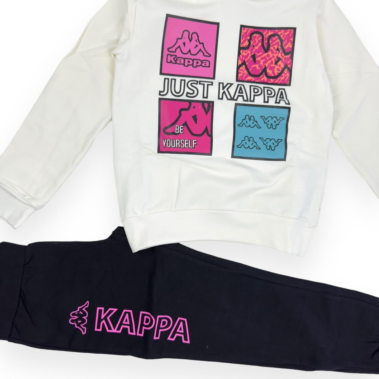 Kappa Mädchen-Sweatshirt-Trainingsanzug