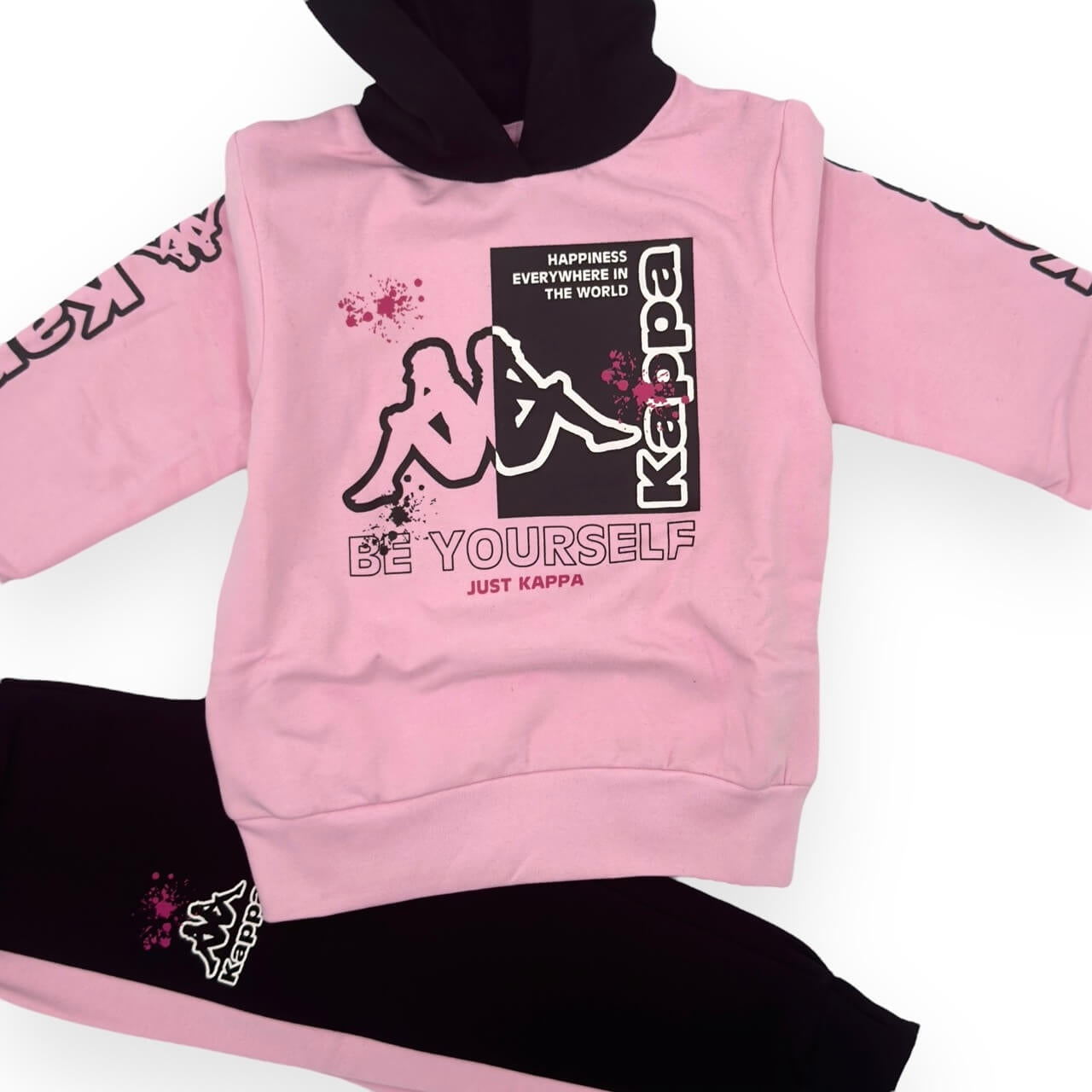 Kappa Mädchen-Sweatshirt-Trainingsanzug