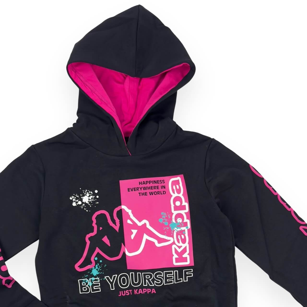 Kappa Mädchen-Sweatshirt-Trainingsanzug