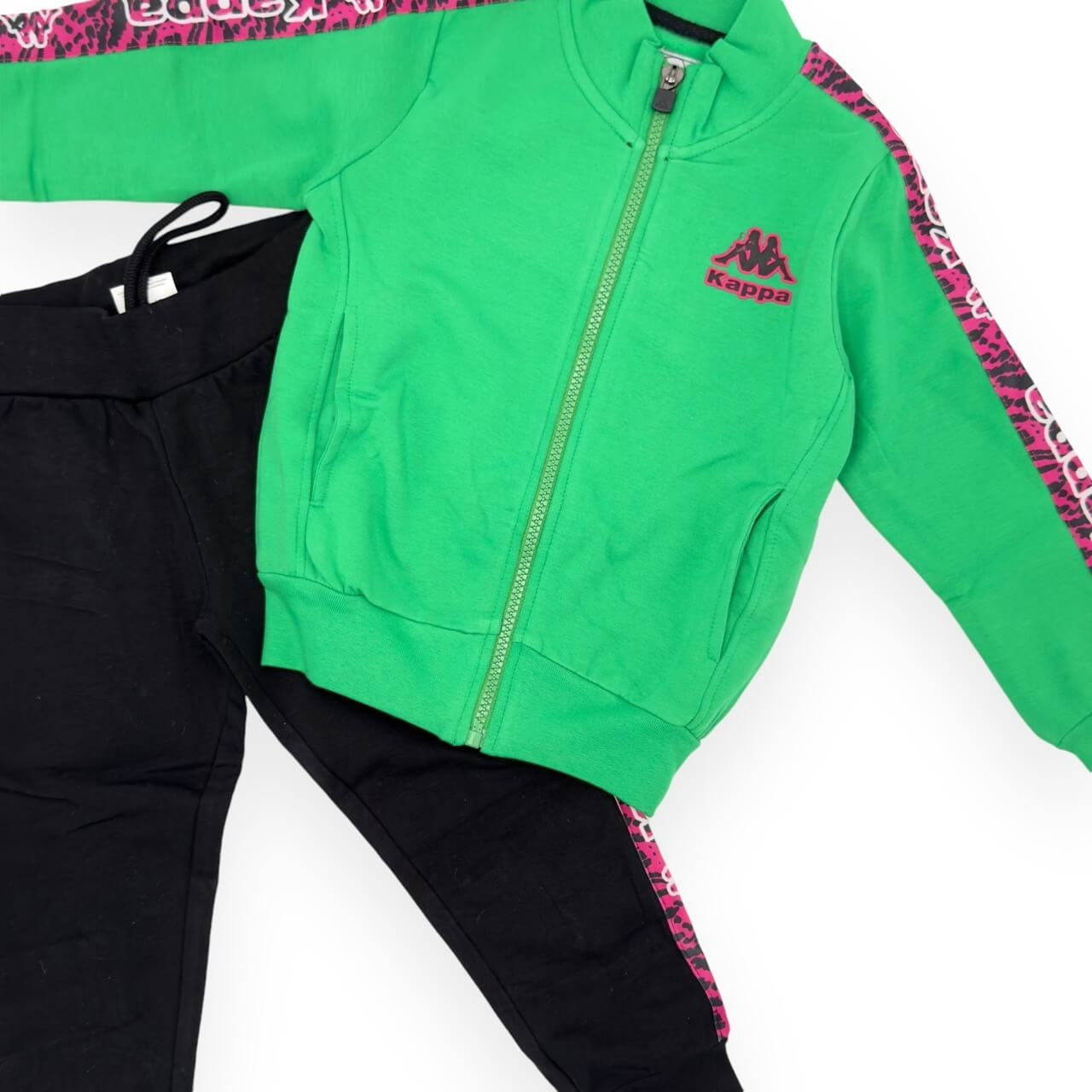 Kappa Mädchen-Sweatshirt-Trainingsanzug