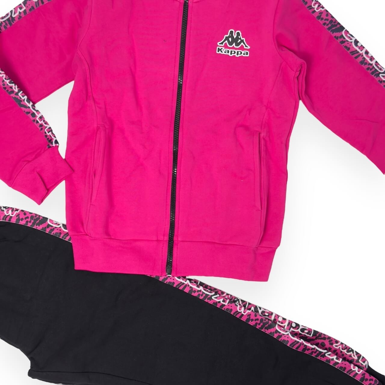 Kappa Mädchen-Sweatshirt-Trainingsanzug