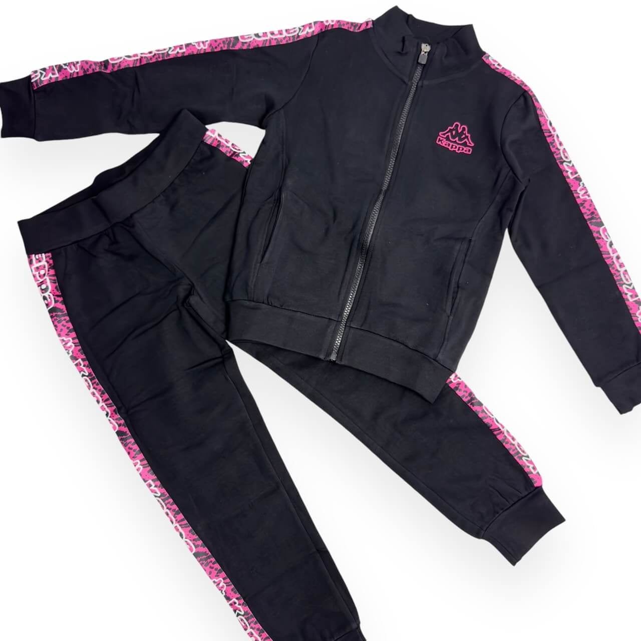 Kappa Mädchen-Sweatshirt-Trainingsanzug