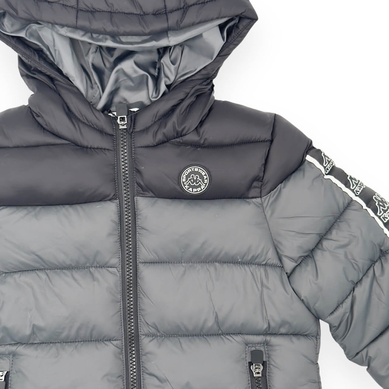 Wattierte Kappa-Jacke