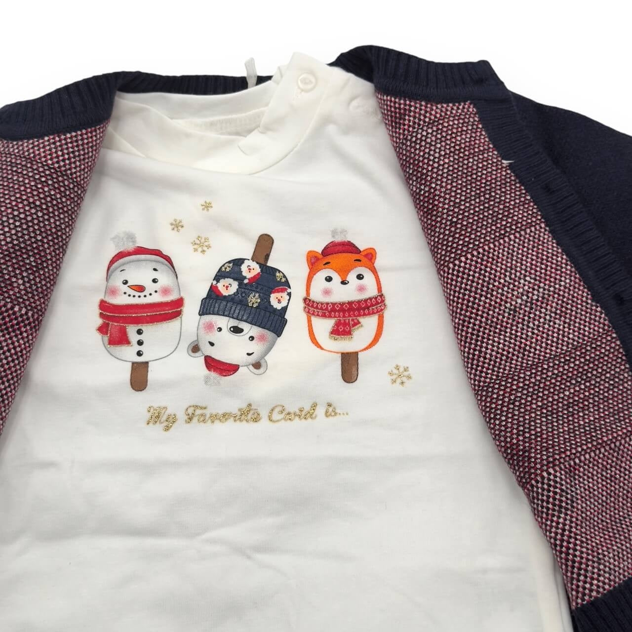 3-teiliges Baby-Set für Mädchen