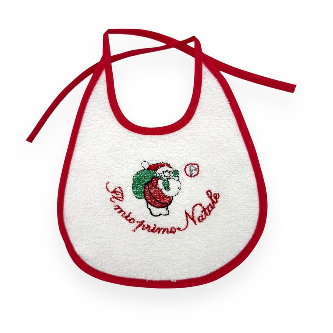 Weihnachtslätzchen mit laminierter Rückseite