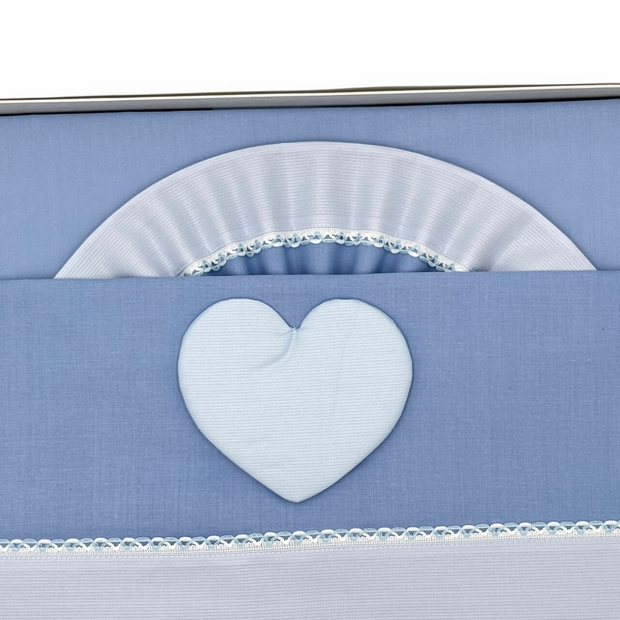 Komplette Wiege/Kinderbett Babynahrung und Milch 100 % Baumwolle