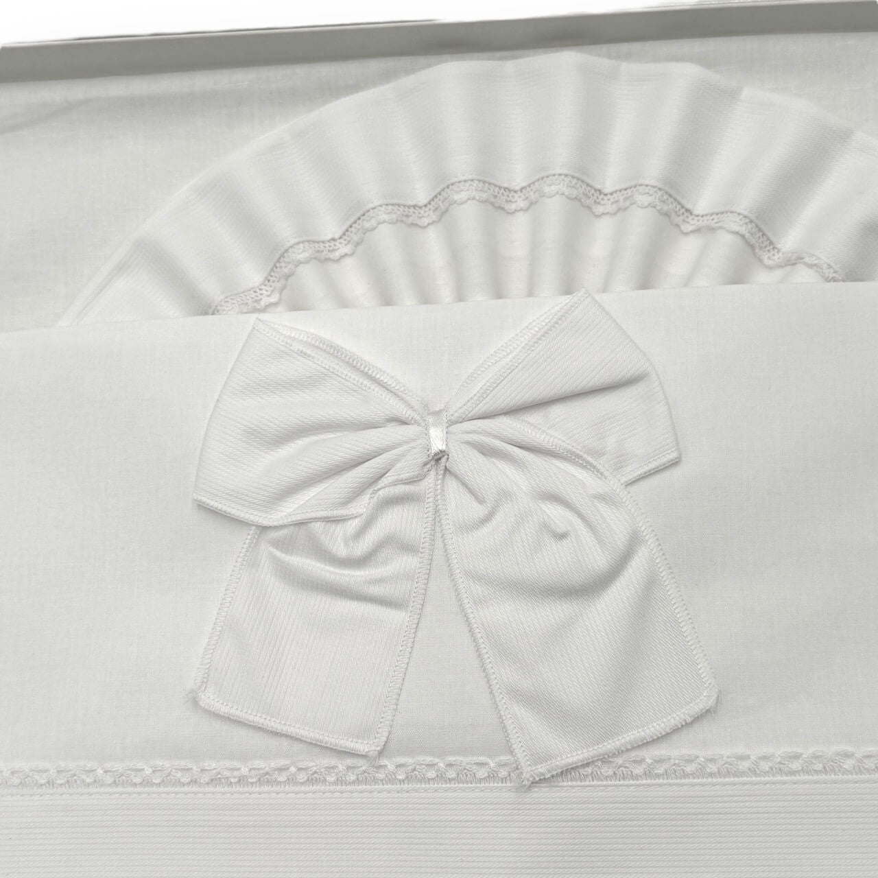 Komplette Wiege/Kinderbett Babynahrung und Milch 100 % Baumwolle