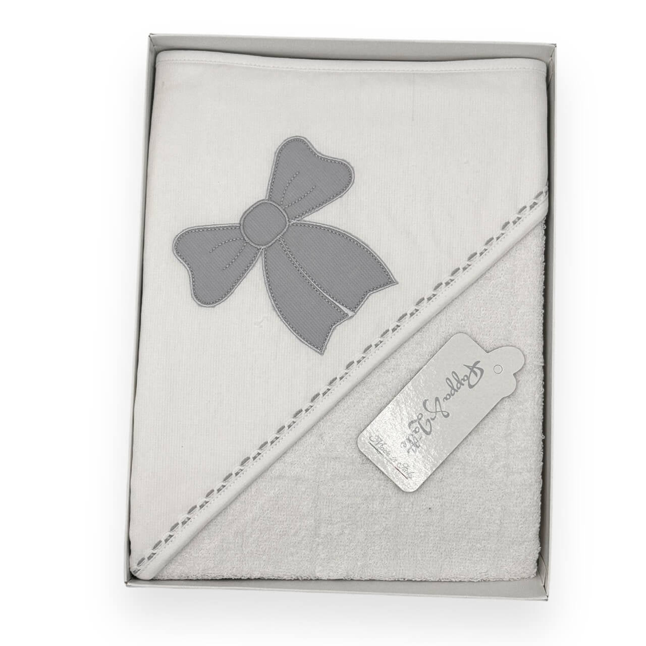 Dreieck-Bademantel Pappa e Latte