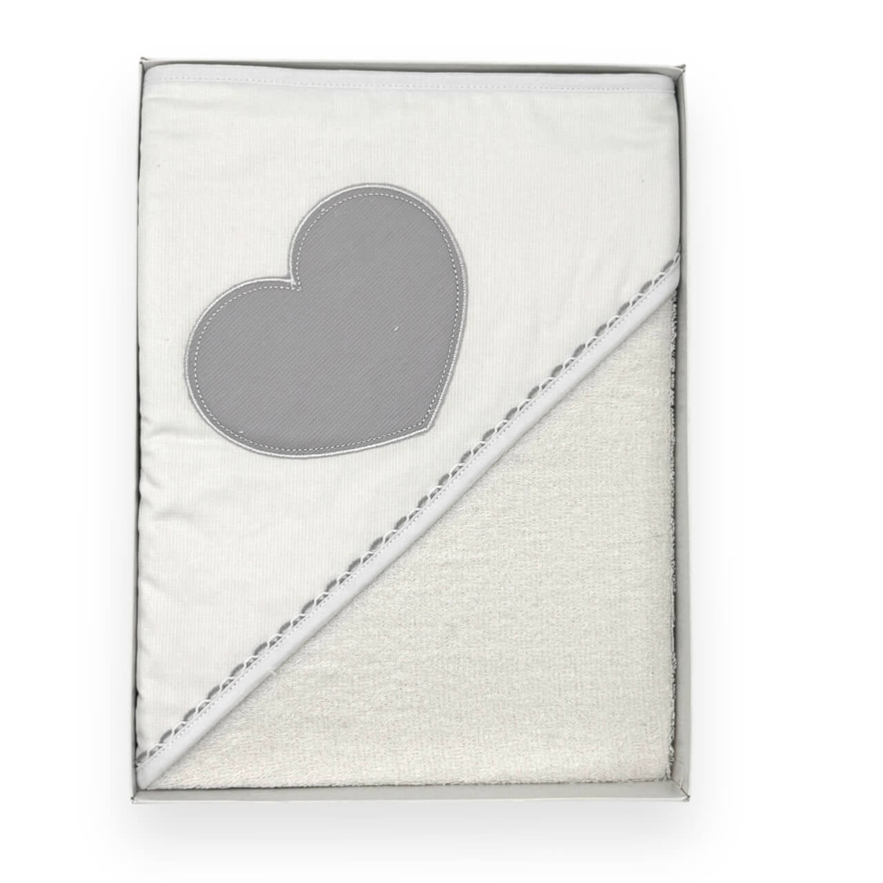 Dreieck-Bademantel Pappa e Latte