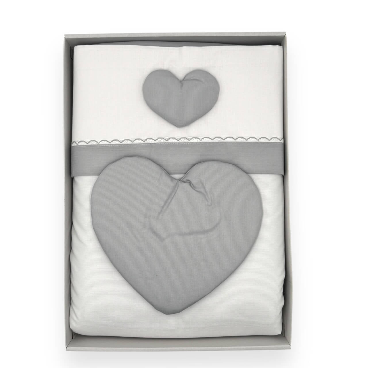 Komplettes Bettwäscheset + abnehmbare Bettdecke + Kinderwagen-Kissenbezug