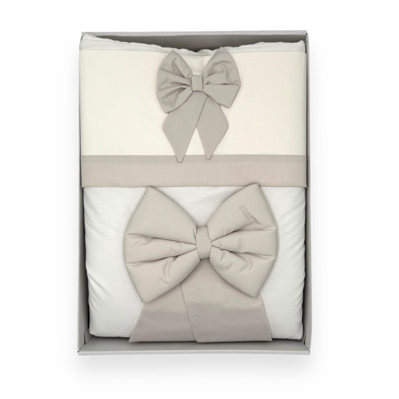 Komplettes Bettwäscheset + abnehmbare Bettdecke + Kinderwagen-Kissenbezug