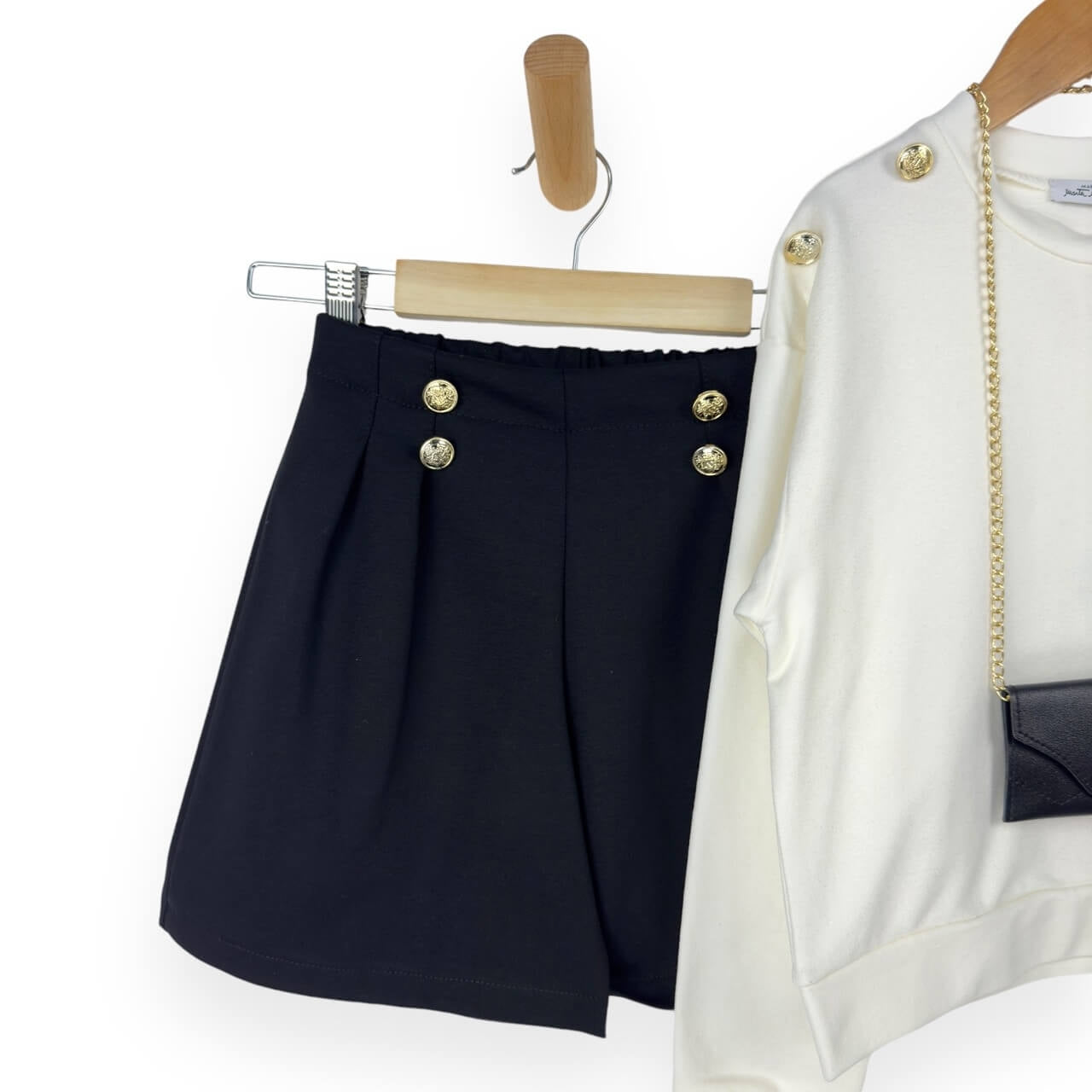 Winter-Mädchenset mit Handtasche