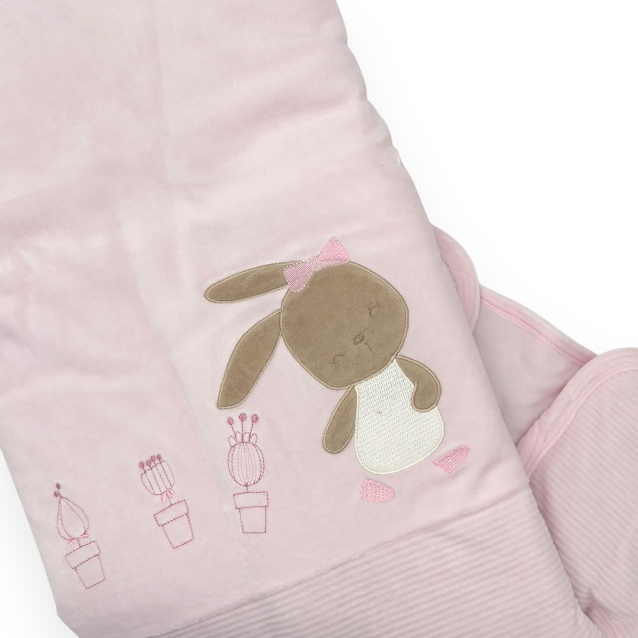 Pastell-Chenille-Decke 75 x 90