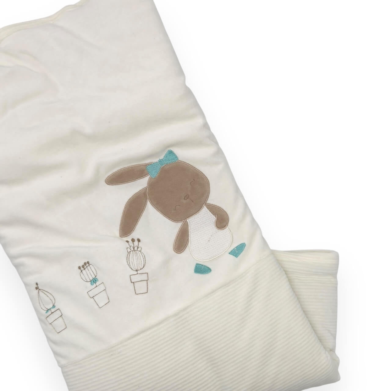 Pastell-Chenille-Decke 75 x 90