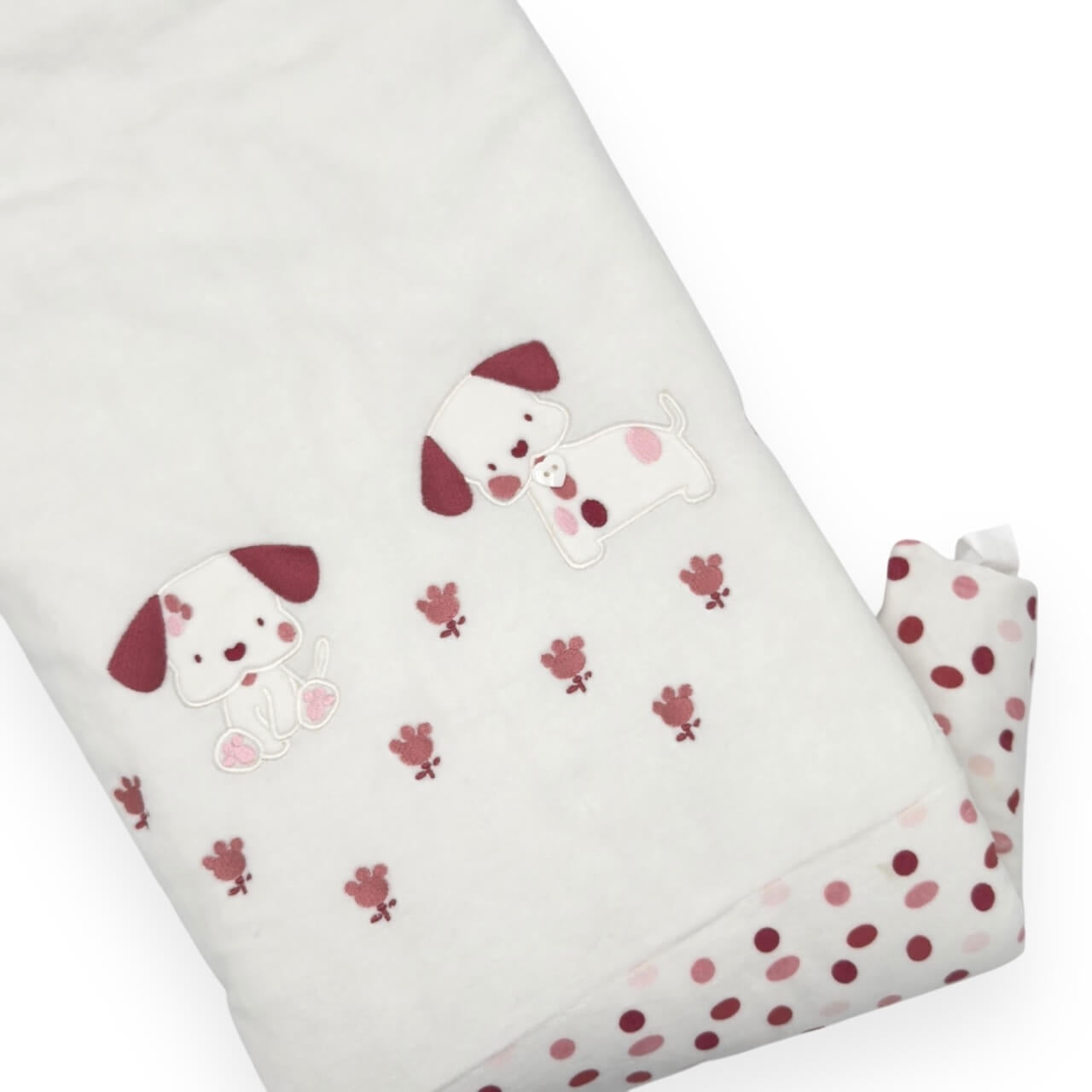 Pastell-Chenille-Decke 75 x 90