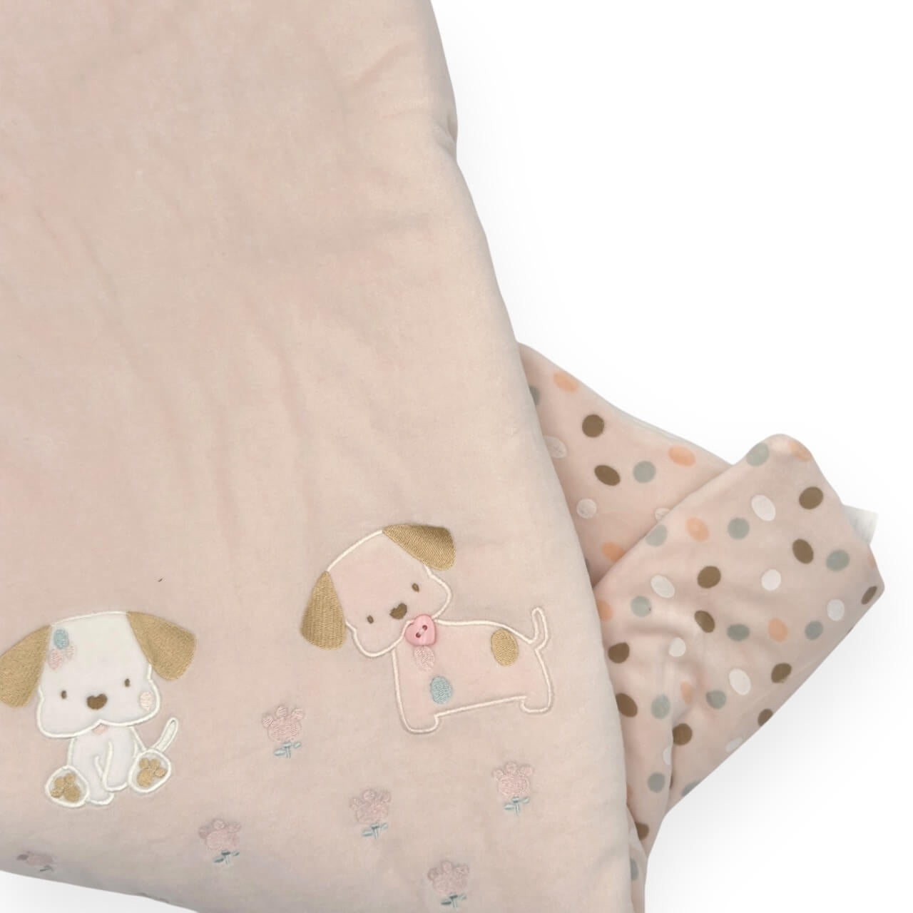 Pastell-Chenille-Decke 75 x 90