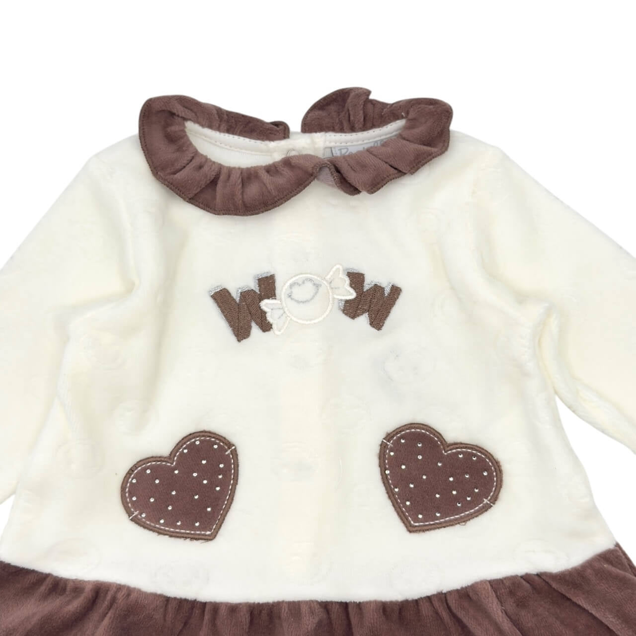 Pastellfarbenes Chenille-Kleid