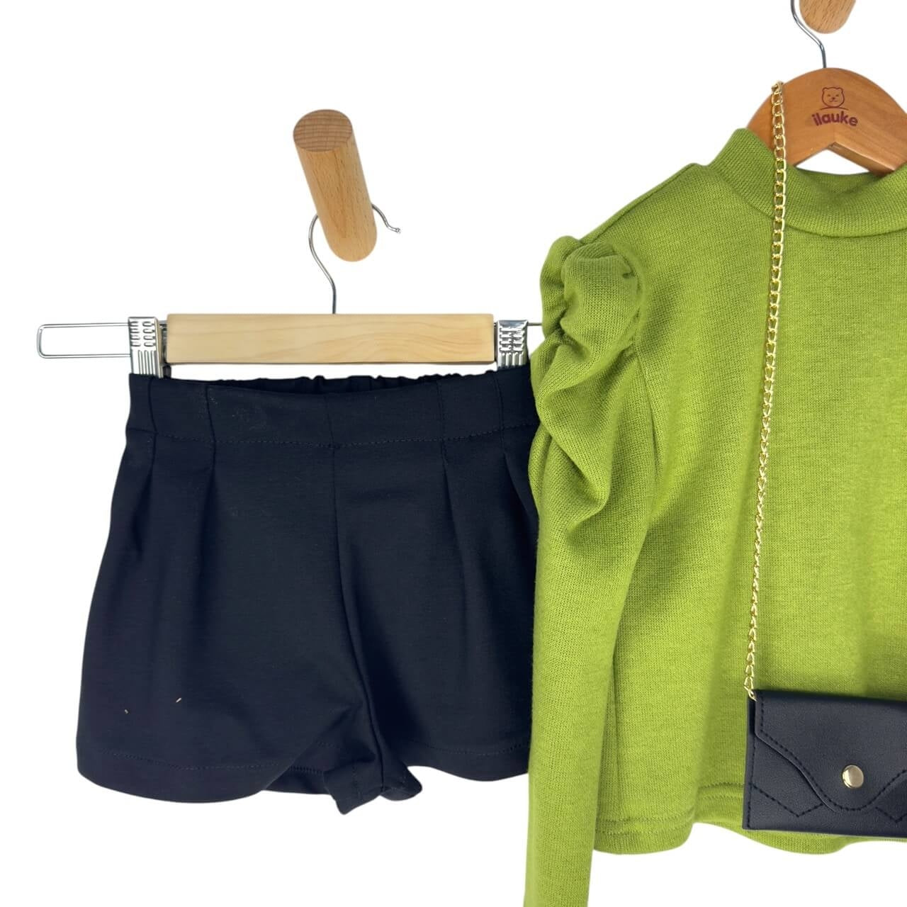 Winter-Mädchenset mit Handtasche