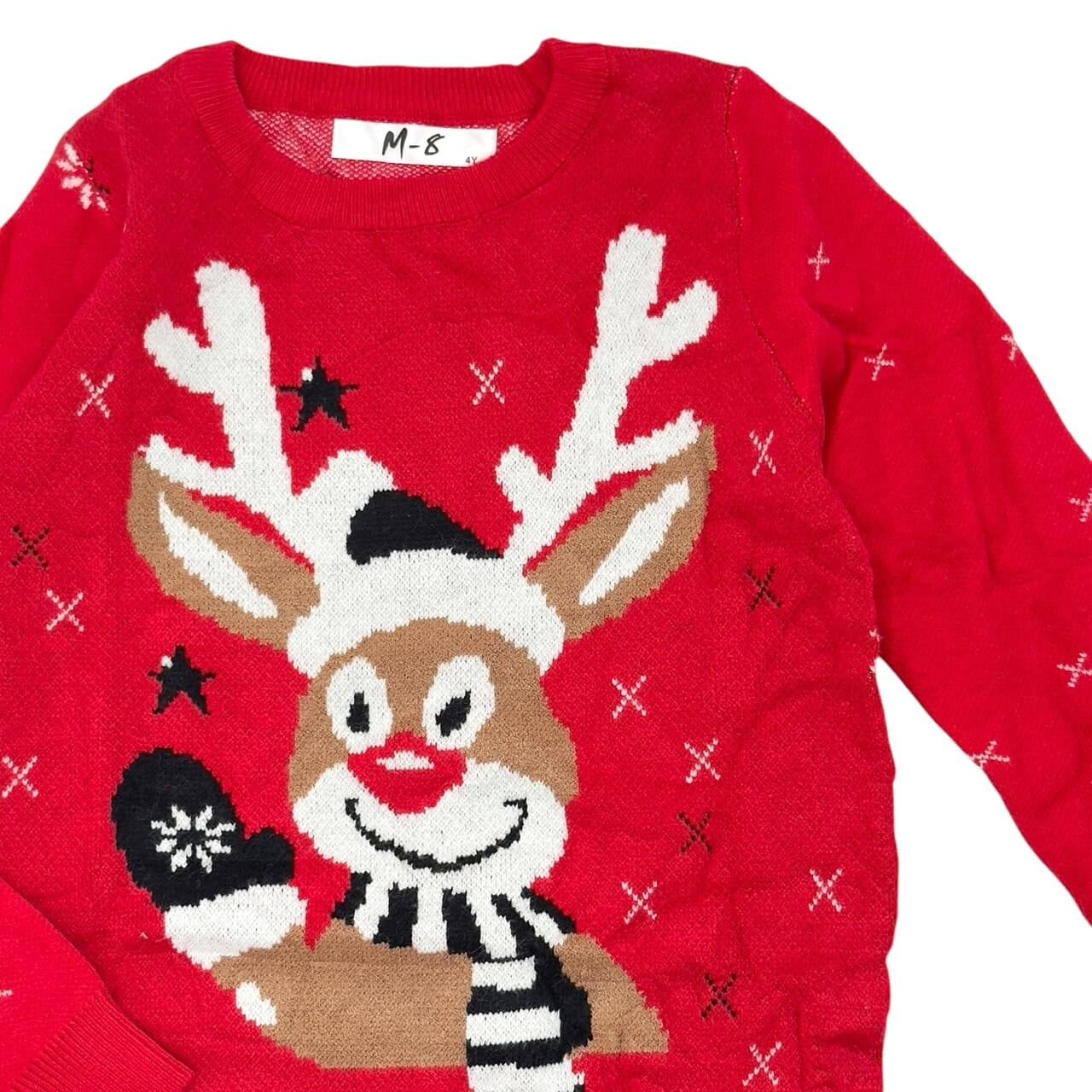 Rentier-Weihnachtspullover