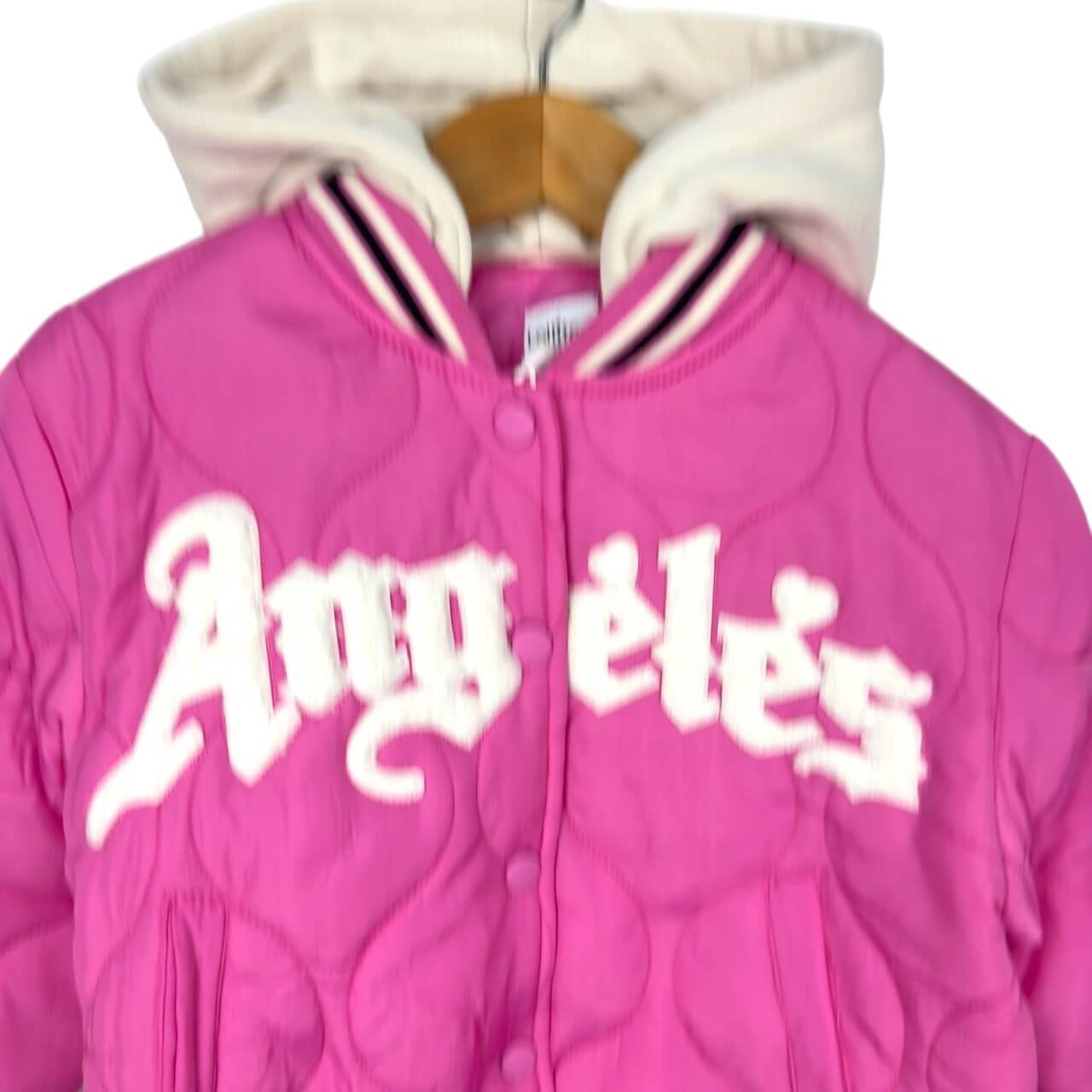 Baby-Mädchen Collage Wattierte Jacke