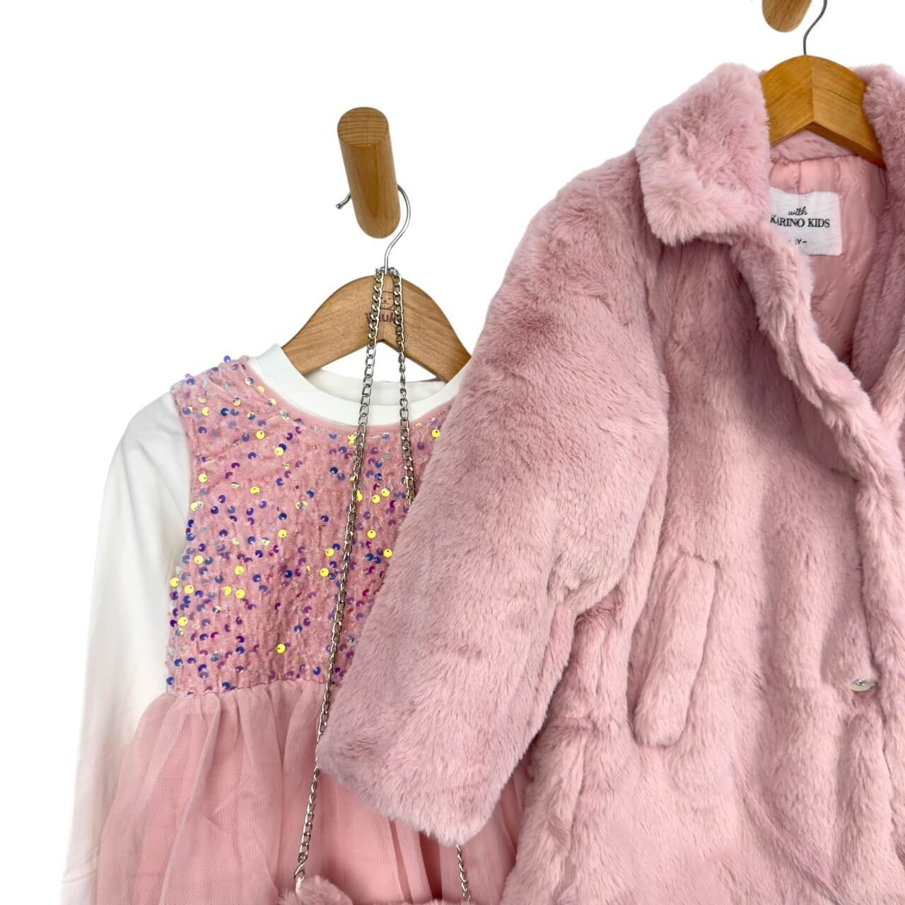 4-teiliges Baby-Mädchen-Outfit