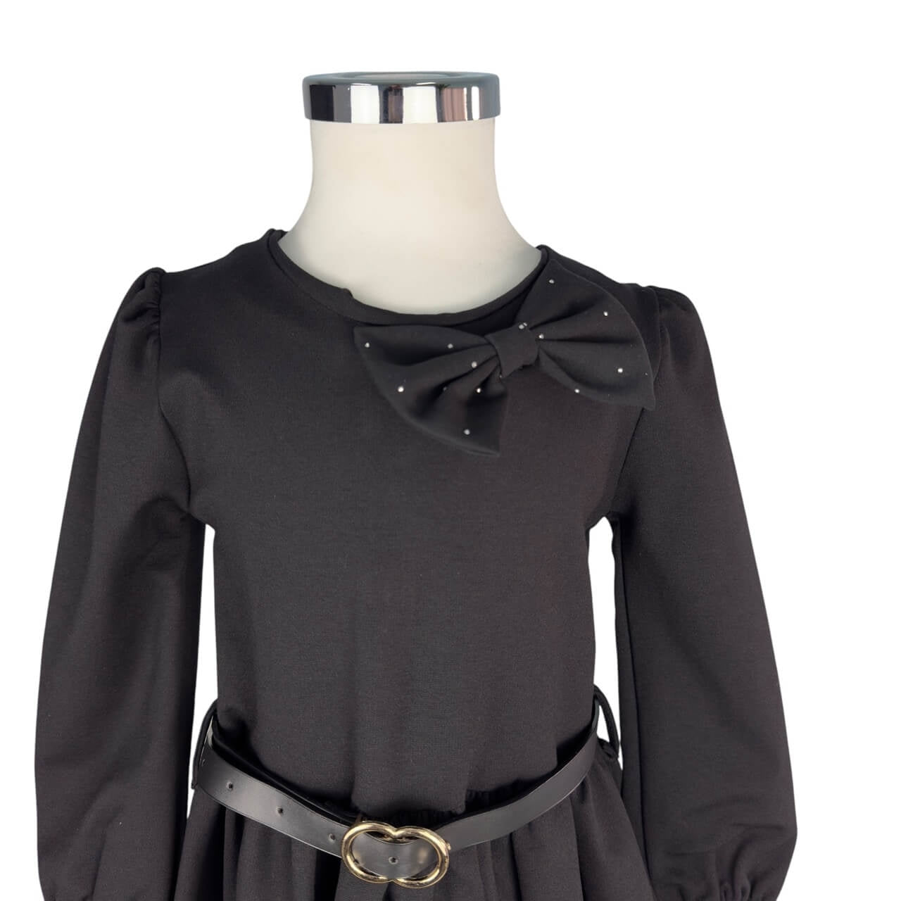 Baby Mädchen Kleid mit Gürtel