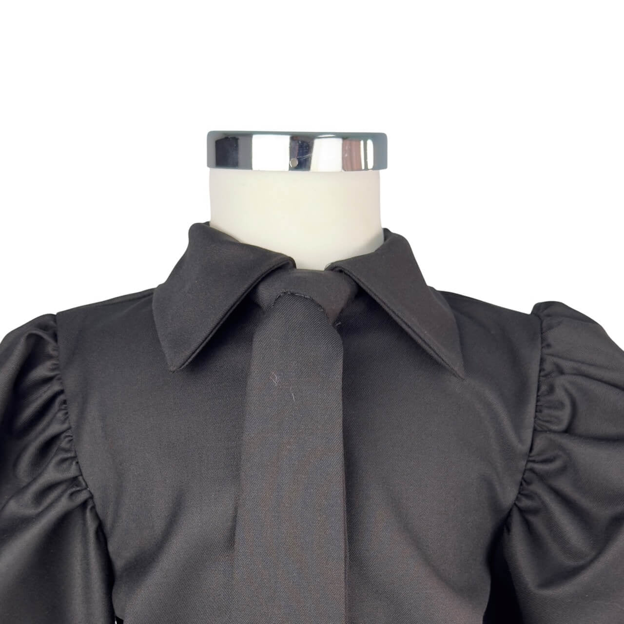 Flanellhemd mit Krawatte für Mädchen