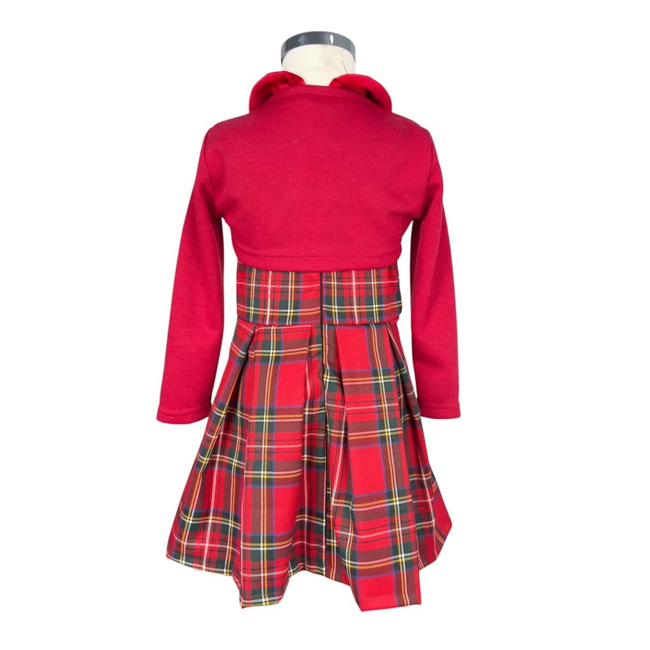 Schottisches Kleid mit Bolero