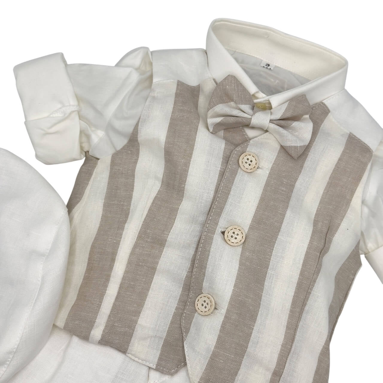 Leinenkleid für Neugeborene