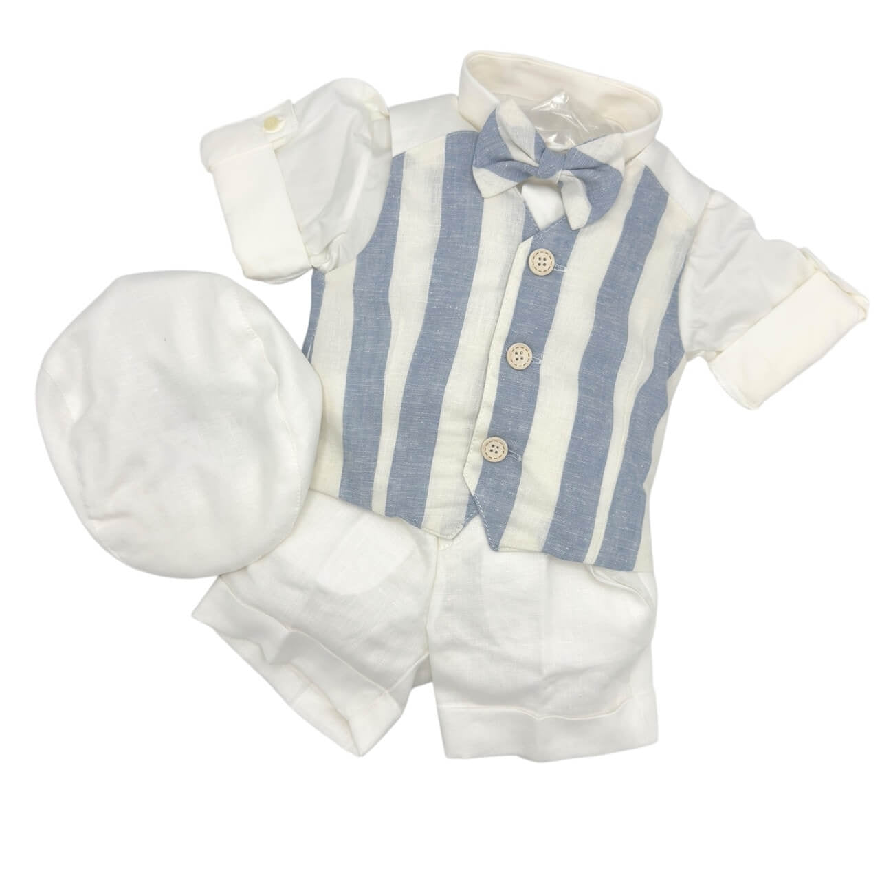 Leinenkleid für Neugeborene