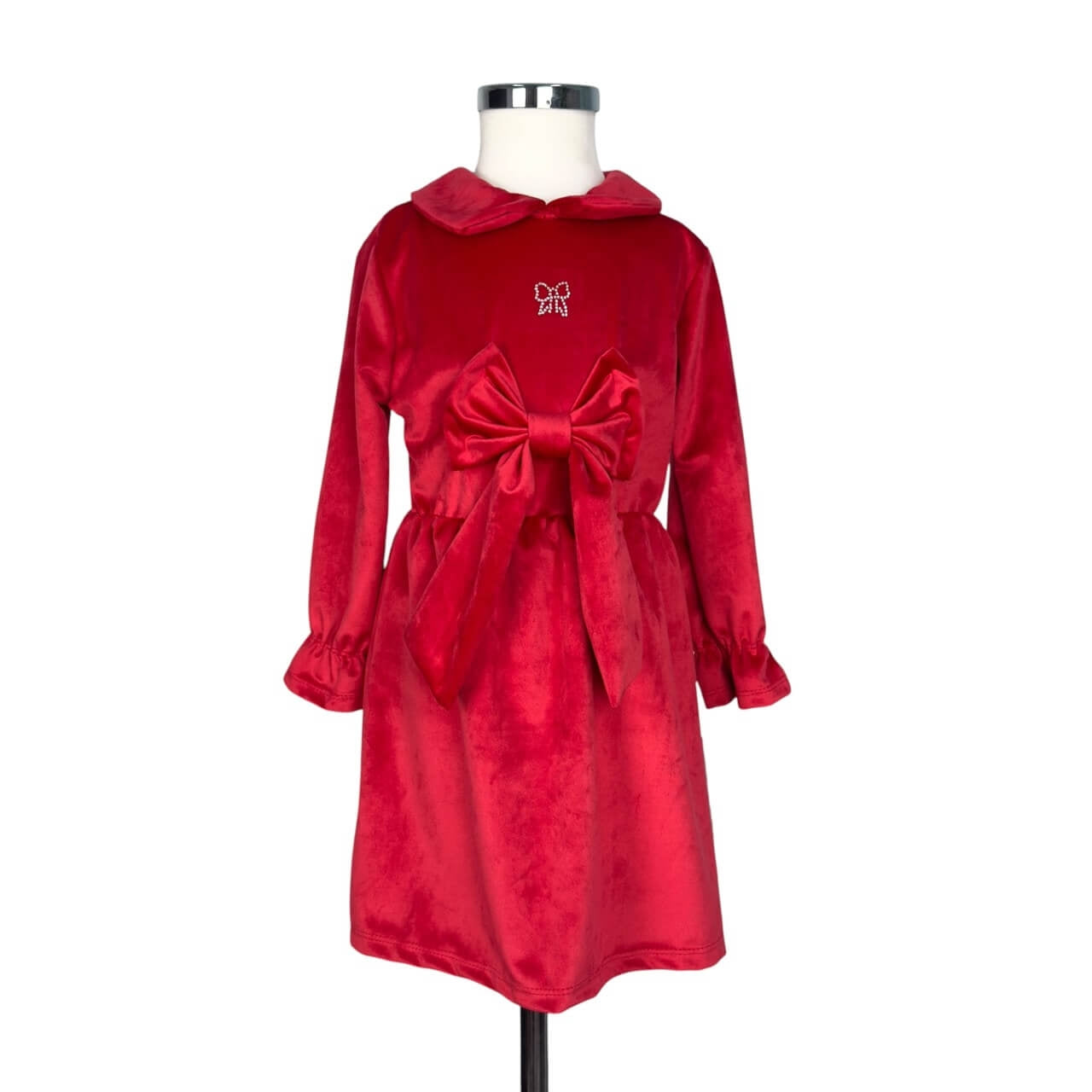 Samtkleid für Mädchen