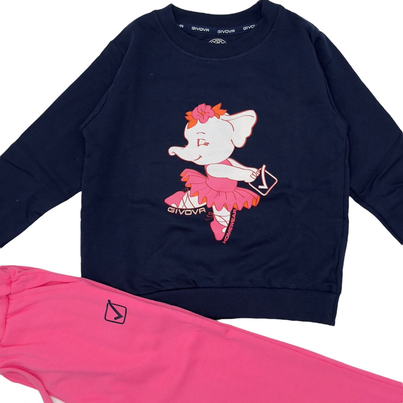 Givova Plüsch-Pyjama für Mädchen