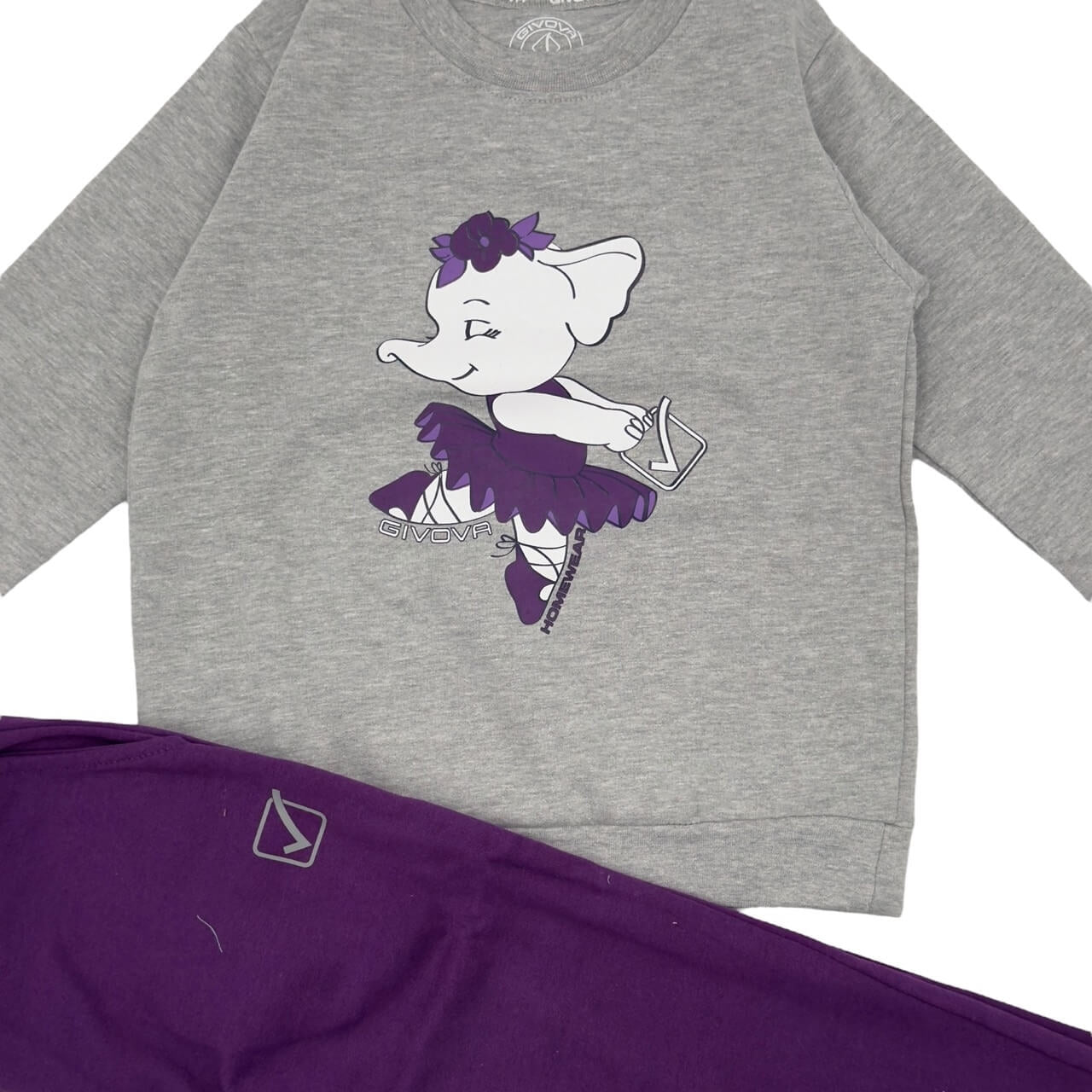 Givova Plüsch-Pyjama für Mädchen