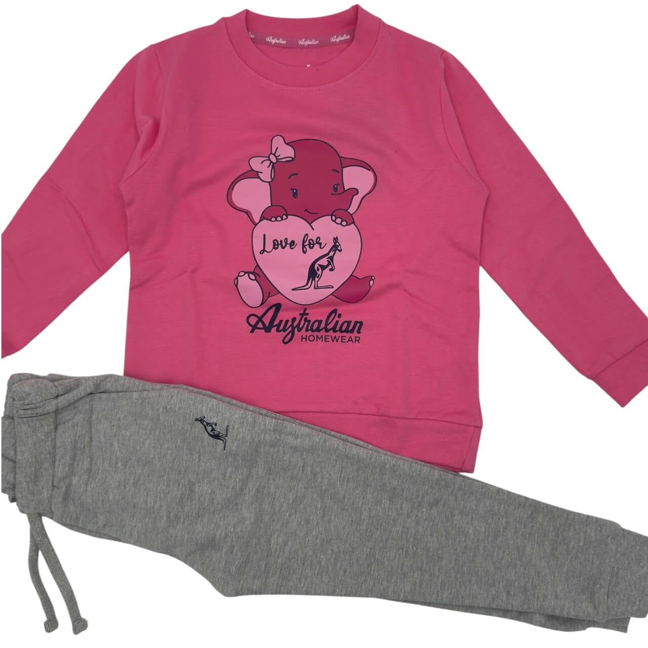 Australian Baby Mädchen Plüsch-Schlafanzug