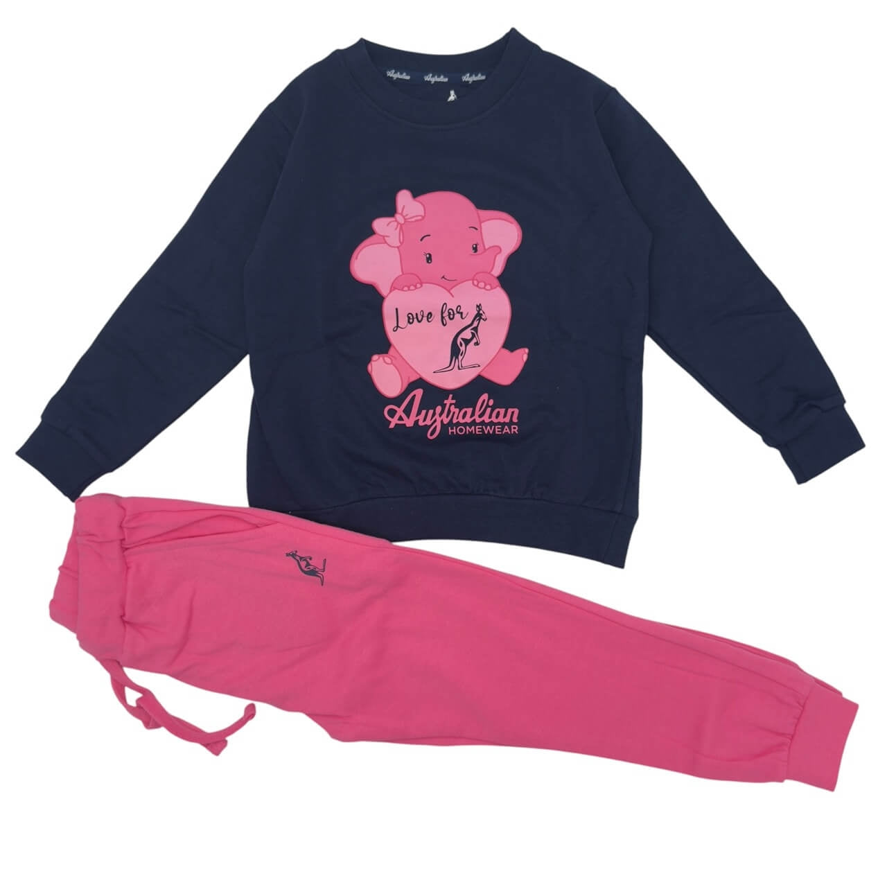 Australian Baby Mädchen Plüsch-Schlafanzug